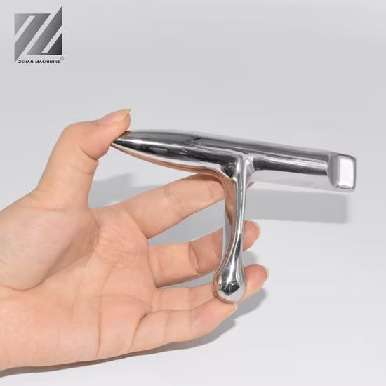 Peças de usinagem de usinagem de usinagem de precisão de 5 eixos CNC de aço inoxidável